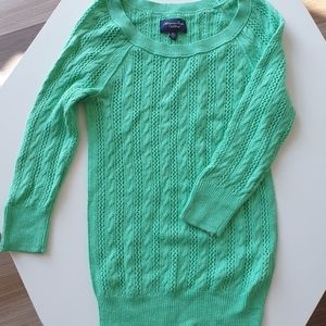 American Eagle Green sweater size small